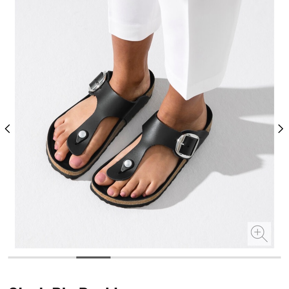 Birkenstock Gizeh Big Buckle Sz 37. These are a true size US 7.